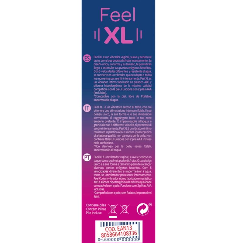 CONTROL - BALA VIBRANTE FEEL XL - Image 3