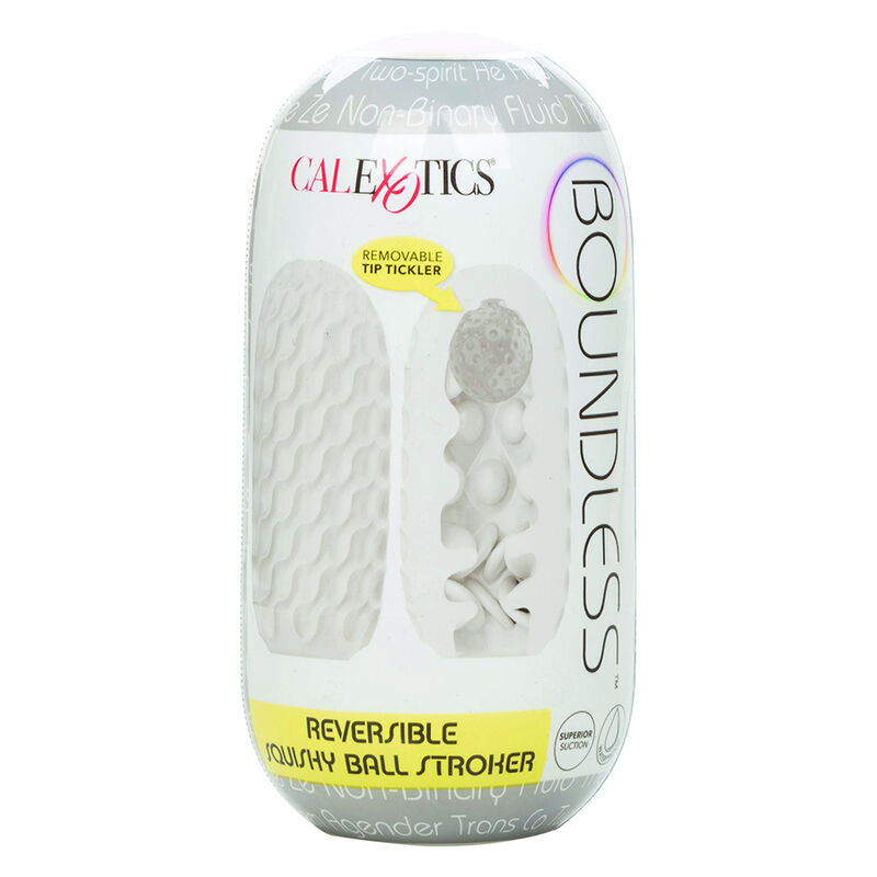 CALEXOTICS - BOUNDLESS REVERSÍVEL SQUISHY BALL STROKE AMARELO - Image 2