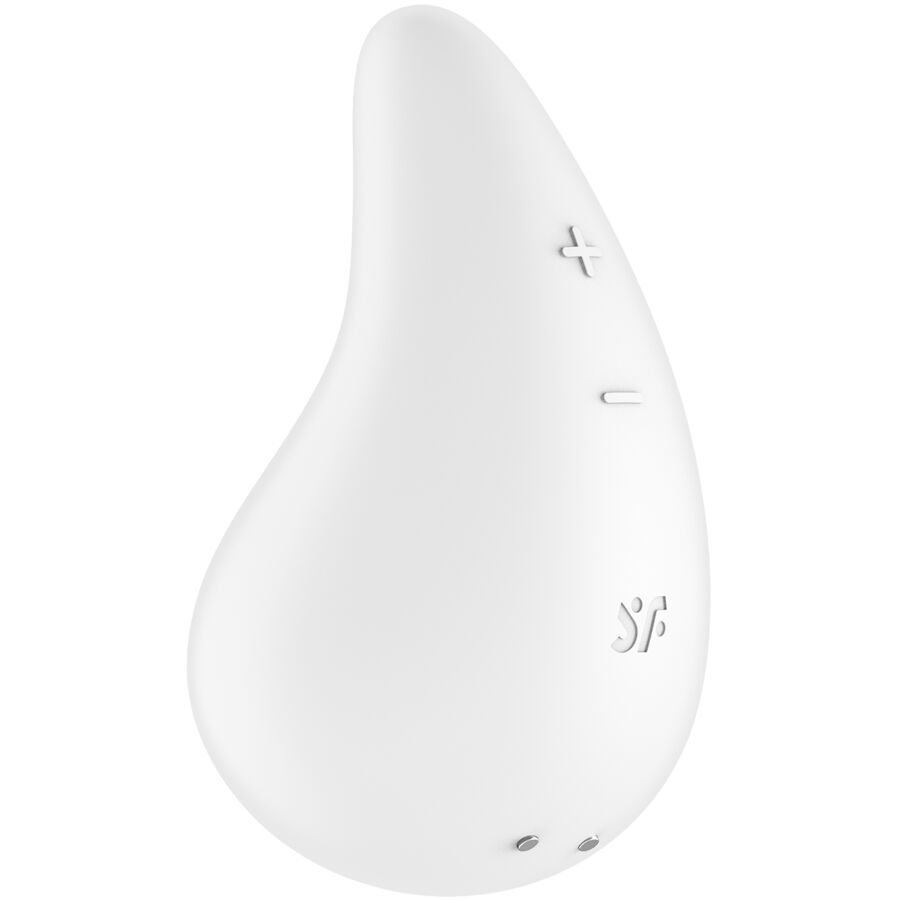SATISFYER - DEW DROP VIBRADOR LAY-ON BLANCO - Image 3
