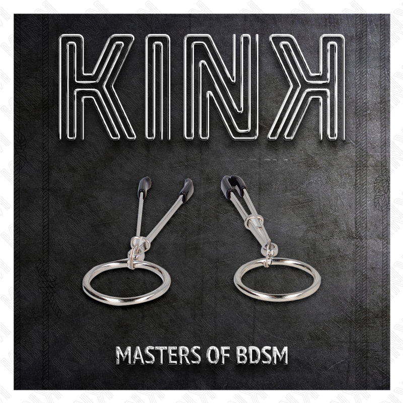 KINK - PINÇAS FINAS COM O-RING 7 CM - Image 5