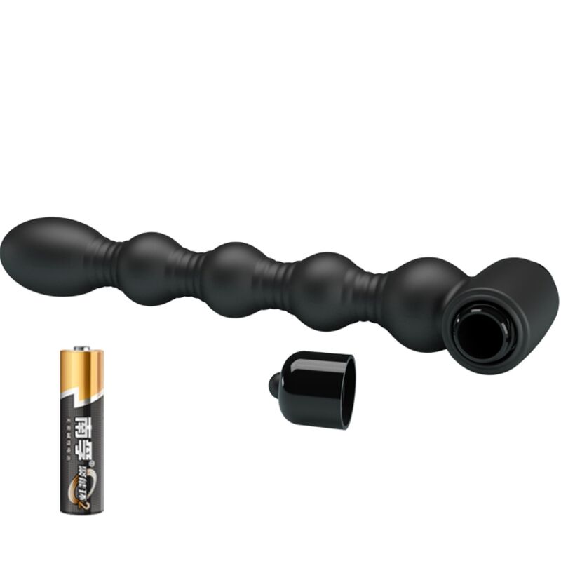 PRETTY LOVE - LYNN SILICONE ANAL PLUG 10 VIBRAÇÕES PRETO - Image 4