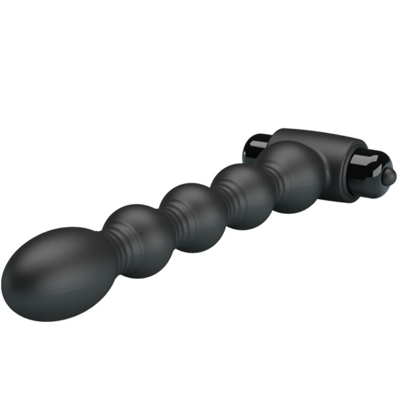 PRETTY LOVE - LYNN SILICONE ANAL PLUG 10 VIBRAÇÕES PRETO - Image 2