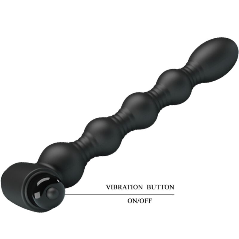 PRETTY LOVE - LYNN SILICONE ANAL PLUG 10 VIBRAÇÕES PRETO - Image 5