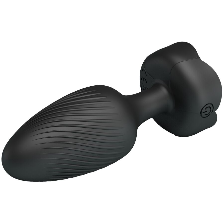 PRETTY LOVE - VARIAN ANAL PLUG COM LUZ LED PRETO 10,8 CM - Image 5